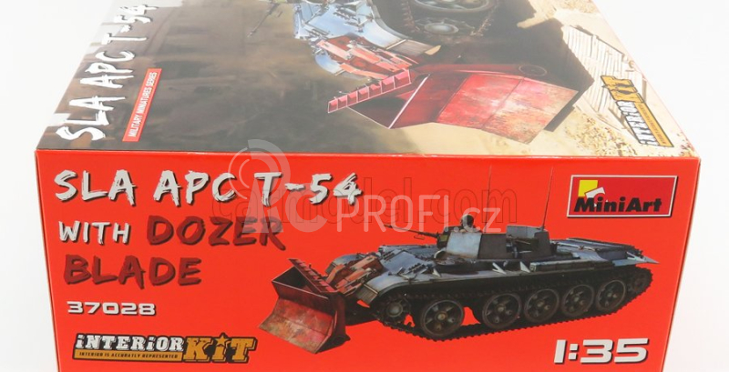 Miniart Tank Sla Apc T54 With Dozer Blade 1:35 /