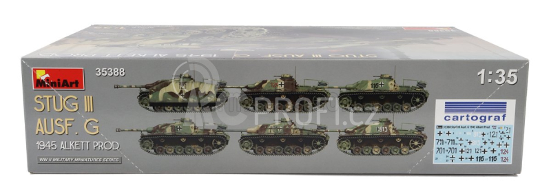 Miniart Tank Stug Iii Ausf. G Military 1943 1:35 /