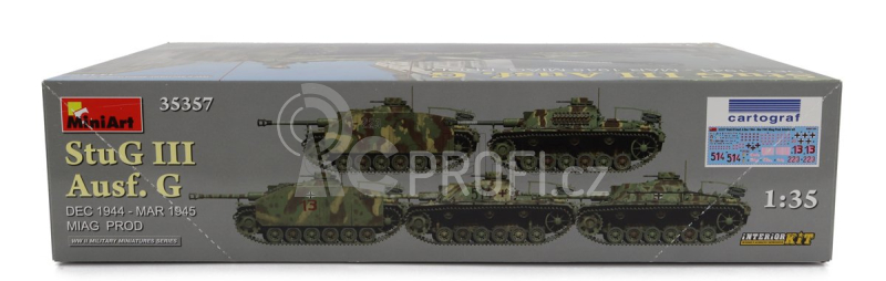 Miniart Tank Stug Iii Ausf. G Military 1944 1:35 /