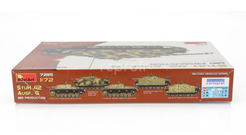 Miniart Tank Stuh 42 Ausf. G Military 1943 1:72 /