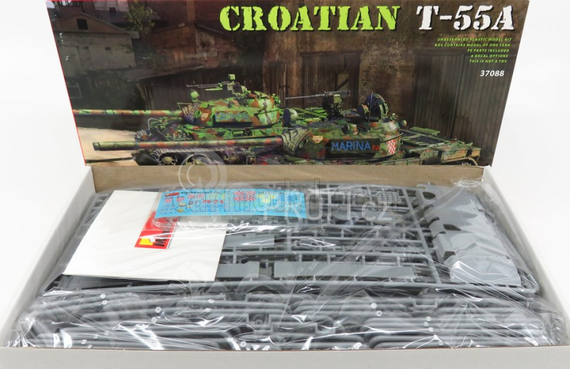 Miniart Tank T55a Croatian Tank 1:35 /