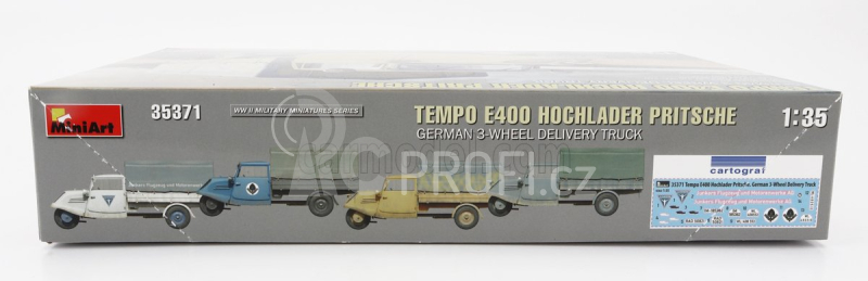 Miniart Tempo E400 Truck 3-wheels Telonato 1962 1:35 /