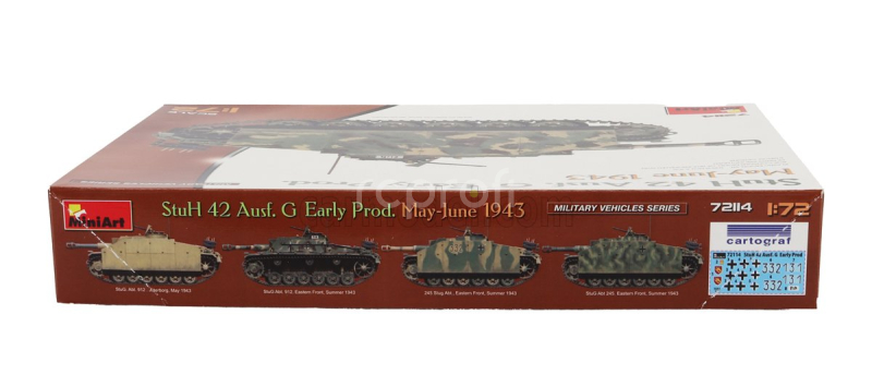 Miniart Tank Stuh 42 Ausf.g Military 1945 1:72 /