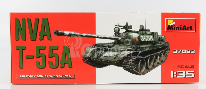 Miniart UVZ Tank T-55a Military 1968 1:35 /