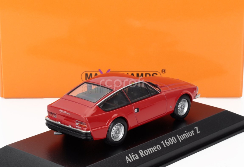 Minichamps Alfa romeo 1600 Junior Zagato 1972 1:43 Red