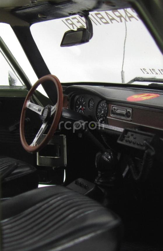 Minichamps Alfa romeo Exclusive For Italy - Giulia Super 1.6 Carabinieri (police) 1970 1:18 Zelená