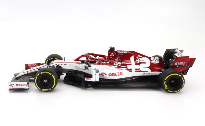 Minichamps Alfa romeo F1  C39 Team Racing Orlen N 99 Austrian Gp 2020 Antonio Giovinazzi 1:18 Bílá Červená Met