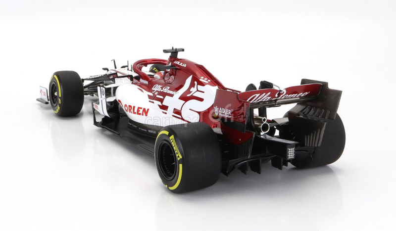 Minichamps Alfa romeo F1  C39 Team Racing Orlen N 99 Austrian Gp 2020 Antonio Giovinazzi 1:18 Bílá Červená Met