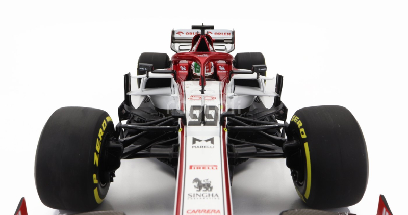 Minichamps Alfa romeo F1  C39 Team Racing Orlen N 99 Austrian Gp 2020 Antonio Giovinazzi 1:18 Bílá Červená Met