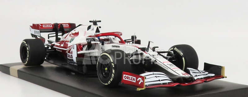 Minichamps Alfa romeo F1 C41 Team Orlen Racing N 7 1:18, bíločervená