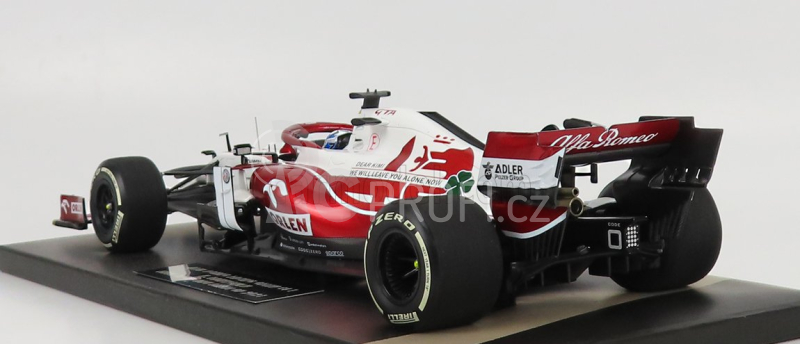 Minichamps Alfa romeo F1 C41 Team Orlen Racing N 7 1:18, bíločervená