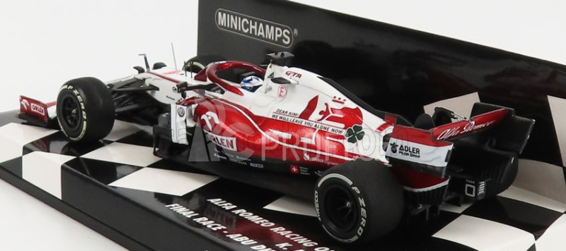 Minichamps Alfa romeo F1 C41 Team Orlen Racing N 7 1:43, bíločervená