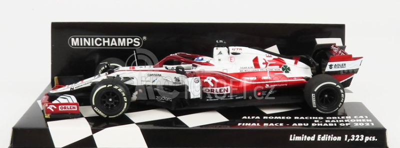 Minichamps Alfa romeo F1 C41 Team Orlen Racing N 7 1:43, bíločervená