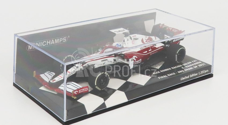 Minichamps Alfa romeo F1 C41 Team Orlen Racing N 7 1:43, bíločervená