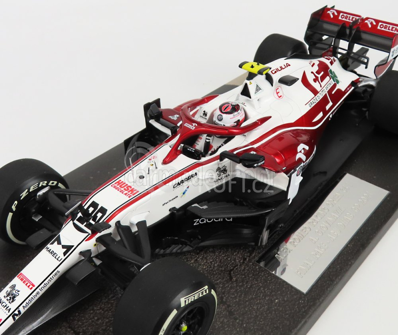 Minichamps Alfa romeo F1 C41 Team Orlen Racing N 99 1:18, bíločervená