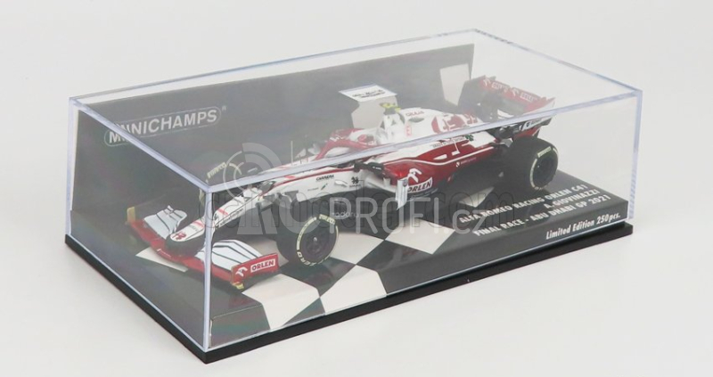 Minichamps Alfa romeo F1 C41 Team Orlen Racing N 99 1:43, bíločervená