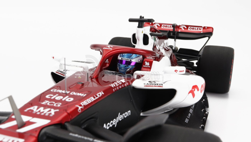 Minichamps Alfa romeo F1 C42 Team Orlen Racing N 77 1:18, bíločervená