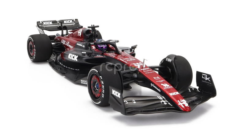 Minichamps Alfa romeo F1  C43 Team Stake N 77 Australian Gp 2023 Valtteri Bottas 1:18 Černá Červená