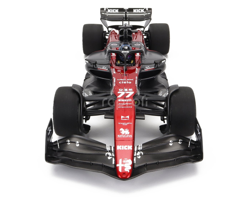 Minichamps Alfa romeo F1  C43 Team Stake N 77 Australian Gp 2023 Valtteri Bottas 1:18 Černá Červená