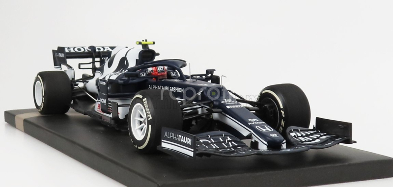 Minichamps Alpha tauri F1  At02 Honda Ra620h Team Alpha Tauri N 10 3rd Azerbaijan Gp 2021 Pierre Gasly 1:18 Bílá Modrá