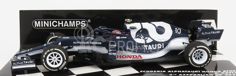 Minichamps Alpha tauri F1 At02 Honda Ra620h Alpha Tauri N 10 1:43, bílomodrá