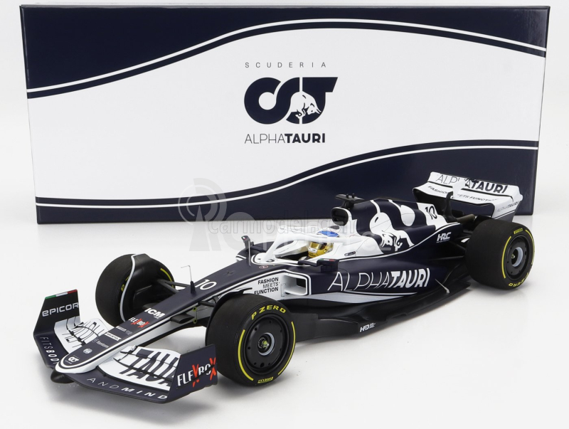 Minichamps Alpha tauri F1 At03 Honda Team Alpha Tauri N 10 1:18, bílomodrá
