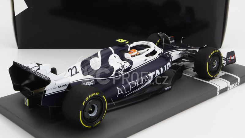 Minichamps Alpha tauri F1 At03 Honda Team Alpha Tauri N 22 1:18, bílomodrá
