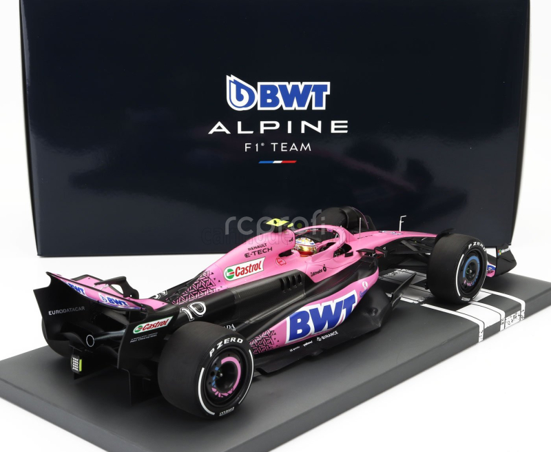 Minichamps Alpine F1  A523 Team Bwt Alpine N 10 Season 2023 Pierre Gasly 1:18 Modrá Růžová