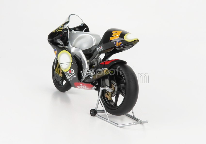 Minichamps Aprilia Rsv250 Ms N 3 250cc 2002 World Champion Marco Melandri 1:12 Černá Červená
