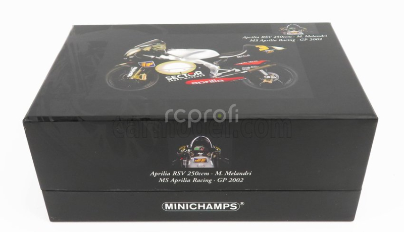 Minichamps Aprilia Rsv250 Ms N 3 250cc 2002 World Champion Marco Melandri 1:12 Černá Červená