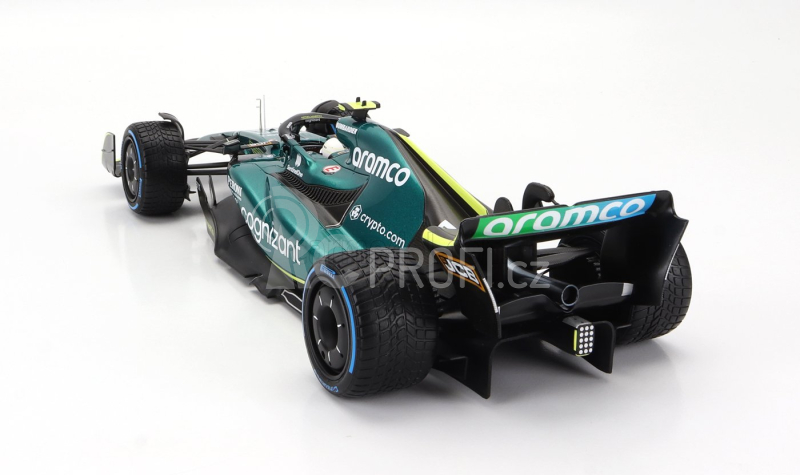 Minichamps Aston martin F1 Amr22 Team Aramco Cognizart N 5 1:18, zelenočerná