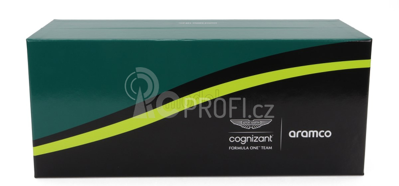 Minichamps Aston martin F1 Amr23 Team Aramco Cognizant N 18 1:18, zelená
