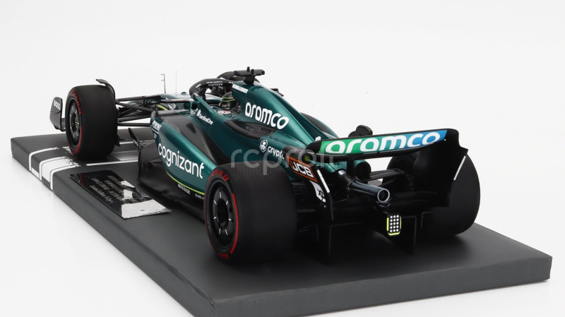 Minichamps Aston martin F1  Amr23 Team Aramco Cognizant N 18 Australian Gp 2023 Lance Stroll 1:18 Zelená