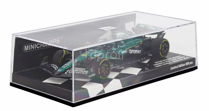 Minichamps Aston martin F1  Amr25 Team Aramco Cognizant N 18 China Gp 2025 Lance Stroll 1:43 Zelená Černá