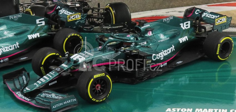 Minichamps Aston martin Set dvou modelů F1 1:43, zelená