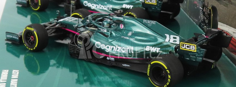 Minichamps Aston martin Set dvou modelů F1 1:43, zelená