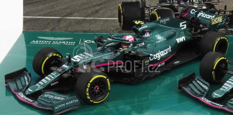 Minichamps Aston martin Set dvou modelů F1 1:43, zelená