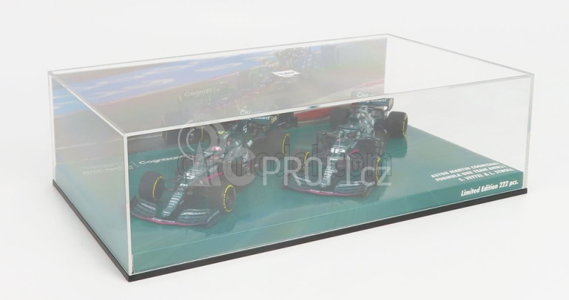 Minichamps Aston martin Set dvou modelů F1 1:43, zelená