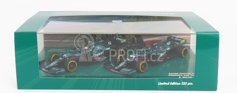 Minichamps Aston martin Set dvou modelů F1 1:43, zelená
