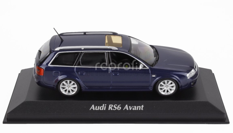 Minichamps Audi A6 Rs6 Avant Sw Station Wagon 2002 1:43 Black Met