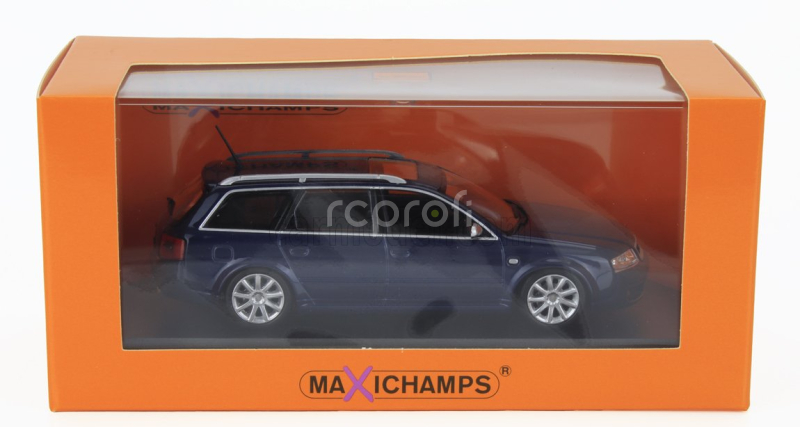 Minichamps Audi A6 Rs6 Avant Sw Station Wagon 2002 1:43 Black Met
