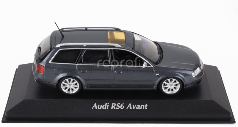 Minichamps Audi A6 Rs6 Avant Sw Station Wagon 2002 1:43 Grey Met