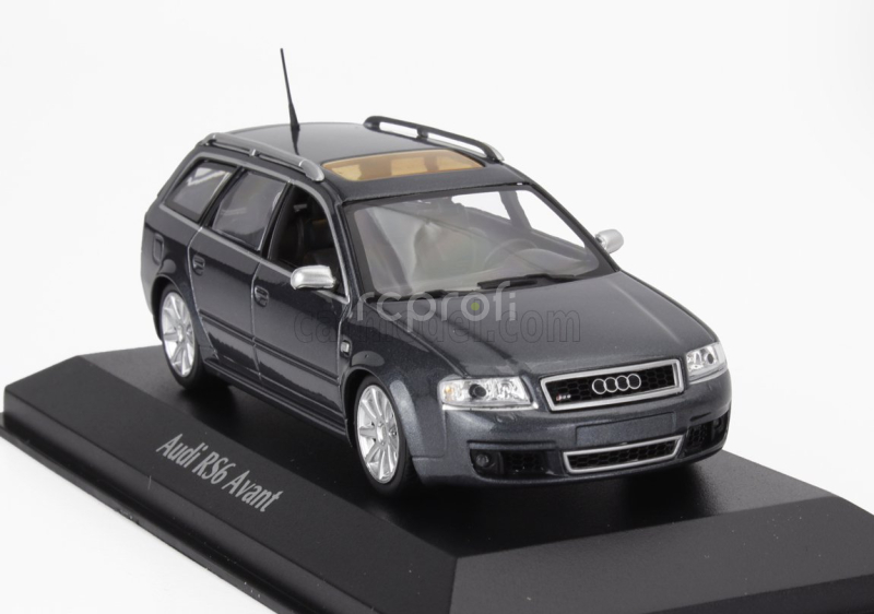 Minichamps Audi A6 Rs6 Avant Sw Station Wagon 2002 1:43 Grey Met