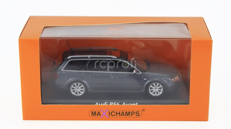 Minichamps Audi A6 Rs6 Avant Sw Station Wagon 2002 1:43 Grey Met
