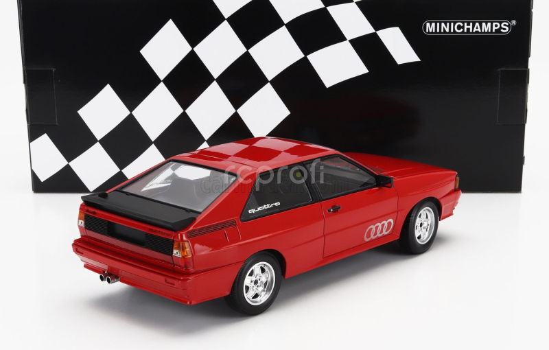 Minichamps Audi Quattro 1980 1:18 Red