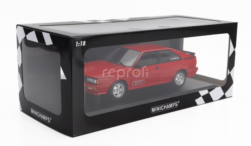Minichamps Audi Quattro 1980 1:18 Red