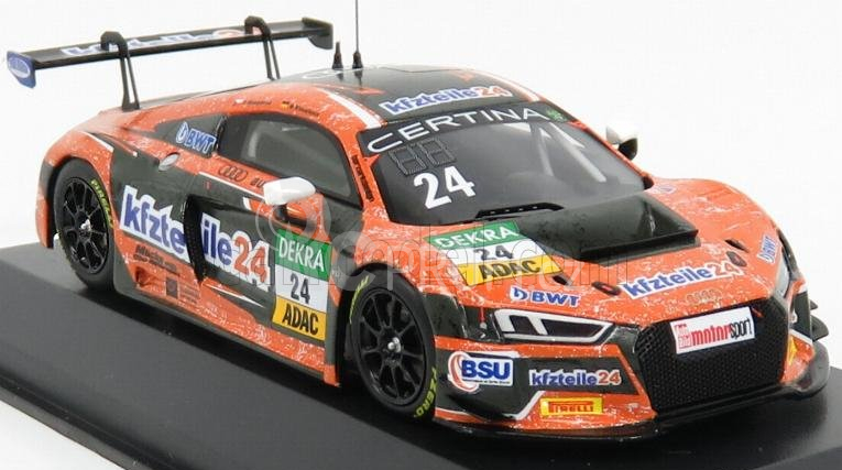 Minichamps Audi R8 Lms Team Bmt Mucke Motorsport N 24 1:43, oranžová
