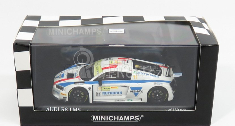 Minichamps Audi R8 Lms Team Hcb Rutroni Racing N 11 1:43, bílá