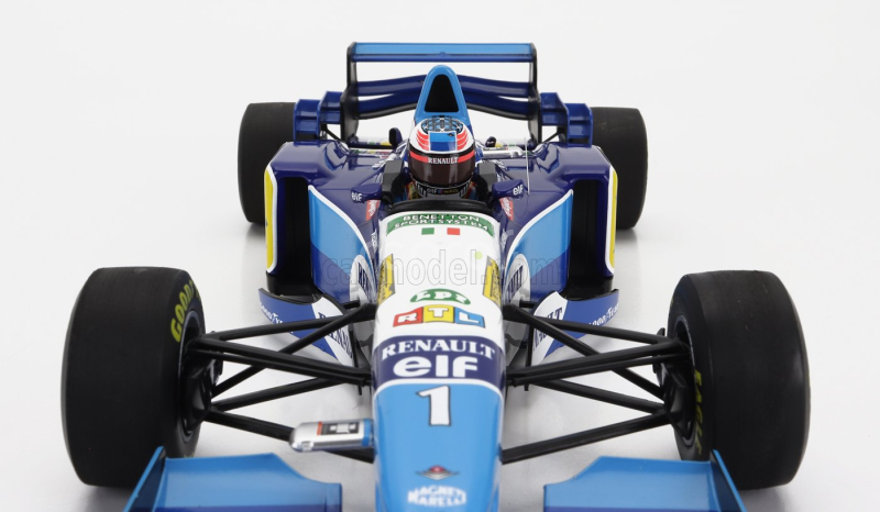 Minichamps Benetton F1 B195 Team Mild Seven Renault N 1 World Champion Winner Belgium Gp 1995 Michael Schumacher 1:18 Modrá Žlutá