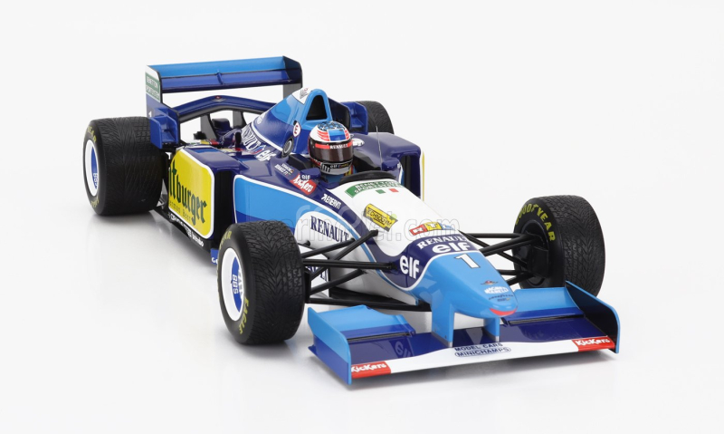 Minichamps Benetton F1 B195 Team Mild Seven Renault N 1 World Champion Winner Japan Gp With Rain Tyres Michael Schumacher 1995 1:18 Modrá Žlutá